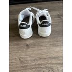 Adidas  Grand Court Cloudfoam Comfort White Black Stripe Sneakers Shoes women's 7 Photo 4