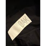 OAK Designer Luxury Waterfall Wool Drape Winter Coat Medium Black Heavy Weight Photo 10