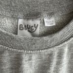 Bluey Women’s Grey Crewneck Sweatshirt, Bluey Character Top, Size Large Gray Photo 8