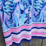 Lilly Pulitzer  Blue and Pink Mini Dress Photo 3