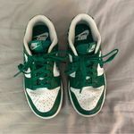 Nike Women’s Dunk Low Sneakers in ‘Green Paisley' and Size 5.5 Photo 3