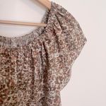 Aritzia Wilfred Camo Promener Blouse Photo 5