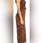 Socialite Brown and Black Patterned Wide Leg Pants NWOT Photo 3