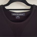 French Connection  Black Textured Dress Photo 5