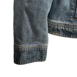 Style & Co  Women's Sherpa Lined Collar Denim Jacket Blue Size L Casual Photo 8