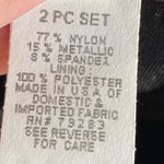 Alex Evenings  Metallic Open Front Jacket with Matching Tank Photo 13