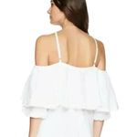 Kensie White Crinkle Cotton Off the Shoulder Top NWT XS Photo 7
