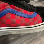 Vans  Old Skool OTW Rally Red & Blue Checkered sneakers Photo 6
