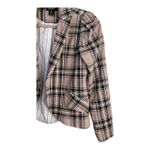 Rachel Zoe Blown/Black Plaid Single Breasted Blazer/Jacket Size S Photo 5