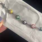 Colorful Evil Eye Bracelet stainless steel Red Photo 2