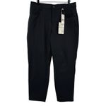 Tommy Bahama Kira Cay IslandZone 5-Pocket City Ankle Pants Black Women 12 NWT Photo 1