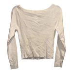 Forever 21 NWT Cropped Sweetheart Long Sleeve Photo 2