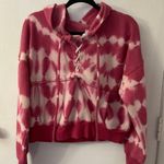 Free People Movement Tie Dye Believer Fleece Hoodie Size S Photo 0
