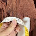 Free People  Saheli Embroidered Mesh Top Brown Sz S Brown Tunic Boho Cowboy Photo 10