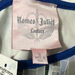 Romeo + Juliet Couture NWT! Small Blue Green Geo-print Fit Flare Cocktail Dress Photo 4