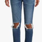 No Boundaries Super High Rise Destructed Mom Jeans Photo 0