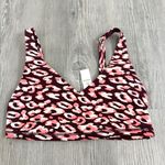 Aerie OFFLINE By  Goals Plunge Sports Bra NWT Maplewood Animal Print size Large Photo 2
