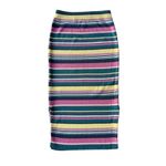 Anthropologie  Maeve Iana Striped Multicolored Striped Knit Skirt Photo 4