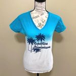 Ocean Dream Blue & White Ombre Dominican Republic Top Photo 0