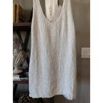 retrofete Cydney Sequin Dress Moonglow White Womens Size Large Photo 5