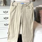 Dockers Vintage  Women Khaki Trousers Cotton Pants Wide Leg Cropped Chino Size 4 Photo 2