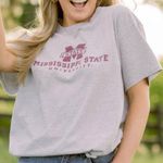 Mississippi State University Tee | Grey | 2X Gray Photo 0