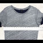J. Crew Heather Grey Cotton Short Sleeve Dress Size XXS Gray Photo 5