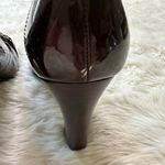 Anne Klein AK iFlex Shiny Brown Patent Leather Heels Women's 10M Photo 4