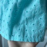 Crown & Ivy  Aqua Eyelet Maxi Skirt Size XXL New with Tags Photo 3