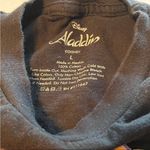 Disney Aladdin Womens Size Large Black Short Sleeve Graphic Shirt Genie Princess Photo 2