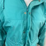 Woolrich Vintage 80's Blue Plaid Lined Winter Parka Field Jacket Hooded Medium Photo 9