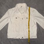 Free People  denim jean jacket size small Photo 5