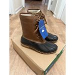 Jbu  | Women's Brown Waterproof Rain Duck Boots Photo 3