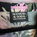 Scotch & Soda  AMSTERDAM PARK IN BLOOM BELTED SHIRT DRESS 42 NWT Photo 11