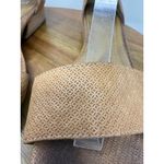 Eileen Fisher  Elie Womens Tan Textured Leather Ankle Strap‎ Flat Sandals Size 9 Photo 5