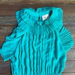 NWT Dixie Tiffany Ruffle Elastic Waist Maxi Dress Size Large 🧡🎀 Green Photo 10