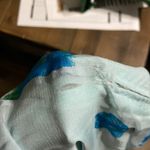 70s blue floral flowy maxi dress fairy Photo 10