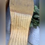 Jeffrey Campbell Jeffery Campbell “Woodies” cognac leather wooden clogs sz 9/41 Photo 5