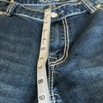 Rock & Roll Cowgirl Blue Dark Wash Boyfriend Jeans Size 30 x 32 Photo 9