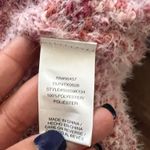 Eyeshadow Women’s Long Sleeve V-Neck Button Down Knit Cardigan Pink Size Medium Photo 8