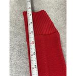 Loft  Ann Taylor Women's Pullover Sweater Solid Red V Neck Size XS Long Sleeve Photo 5