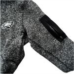 Antigua  Womens Philadelphia Eagles Fortune Black Pullover M NFL Quarter Zip Photo 4