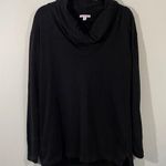 James Perse Standard  Women's Black Shawl Collar Pullover Top Size 1 Photo 0