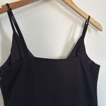 Rachel Rachel Roy Black Fringe Hem Spaghetti Strap Midi Dress Size 6 Photo 6