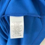 Susan Graver Bright Blue Midi Dress Sz M Sleeveless Beachy Classic USA made Photo 4