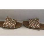 Anthropologie  Matisse Saltwater Tan White Woven Sandals 10 Leather SEE PHOTOS Photo 4