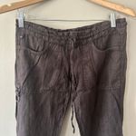 Miss Sixty  Brown Linen Joggers Y2K Size 25 Photo 7