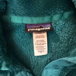 Patagonia  Re Tool Snap T Fleece Women M Green Blue Polartec Pullover Photo 3