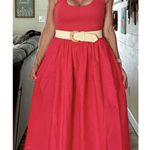 Free People  Dylan Midi Dress in Pink Size X-Small Photo 13