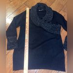 United States Sweaters  Black and Gray Cowl Neck Sweater large Photo 3